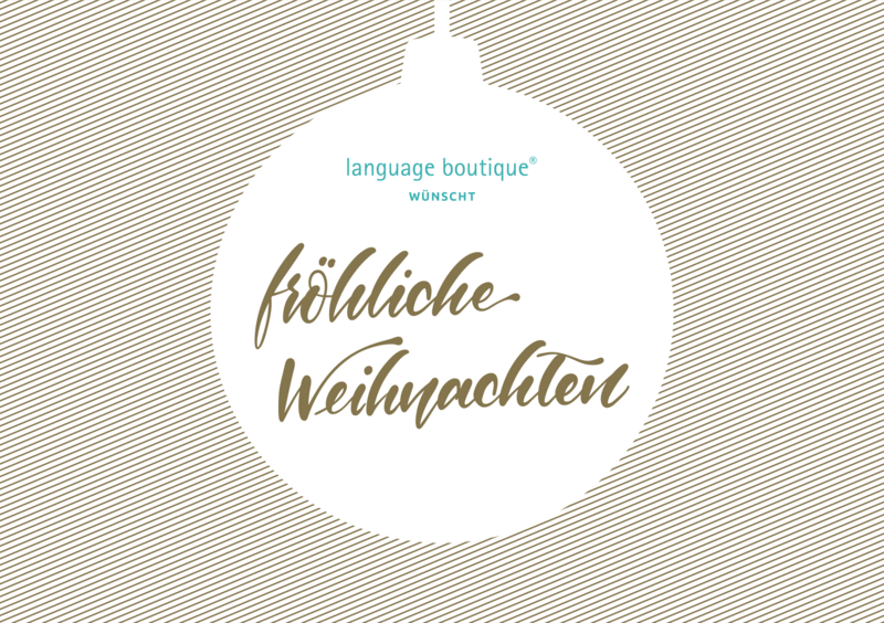 Weihnachtskarte für freiberufliche Übersetzer an Kunden schreiben